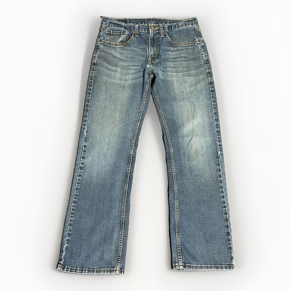 Signature by Levi Strauss Jeans Mens S61 Relaxed Fit 32x29 Blue Denim Western